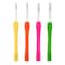 Ergonomic Aluminum Crochet Hook Set, G-J by Loops & Threads®